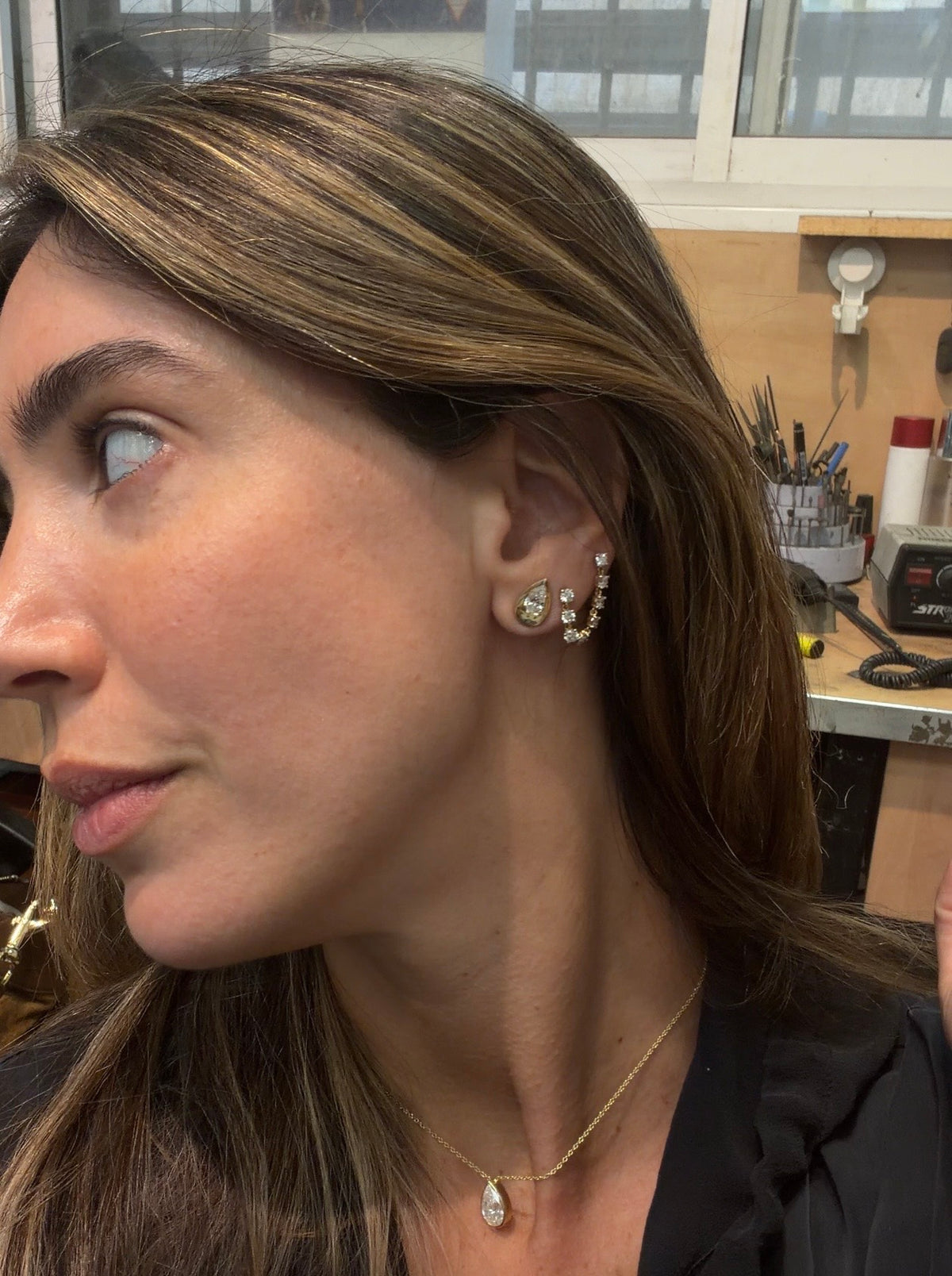 Néa Diamond Studs