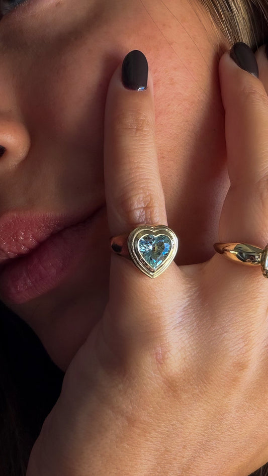 Amore Pinky Ring