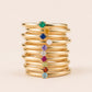 Hestia Birthstone Ring
