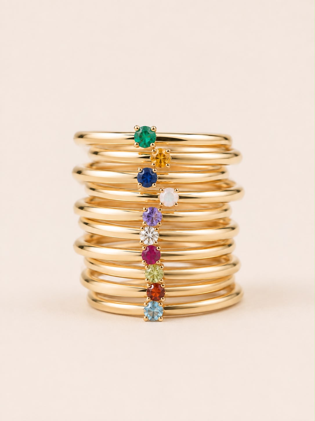 Hestia Birthstone Ring