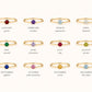 Hestia Birthstone Ring