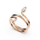Serpemtine snake ring