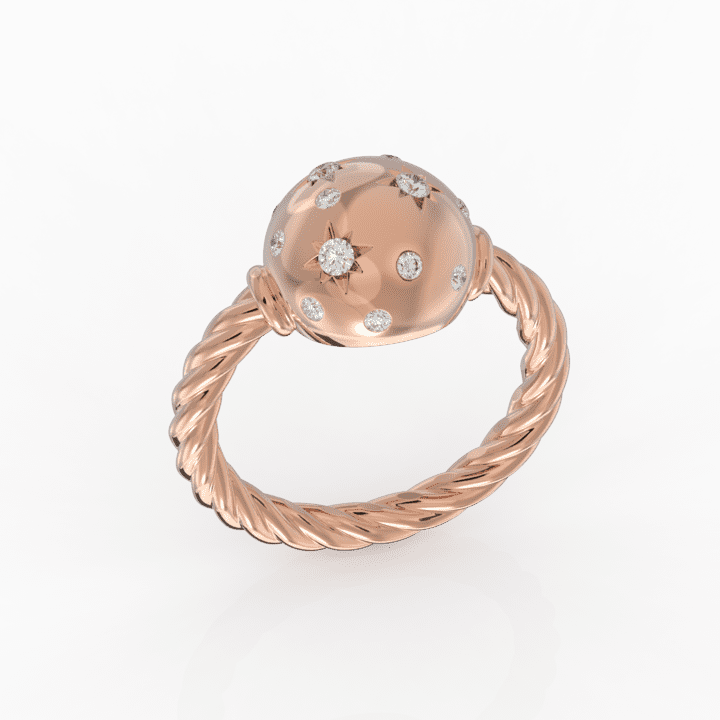 Space ball ring