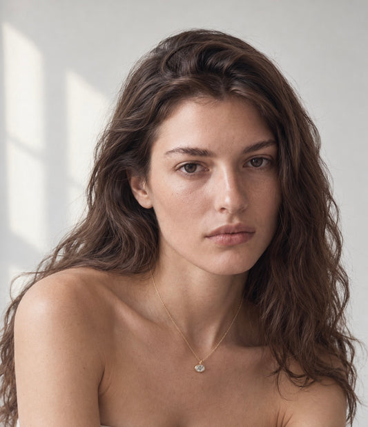 Ione Oval Diamond Necklace