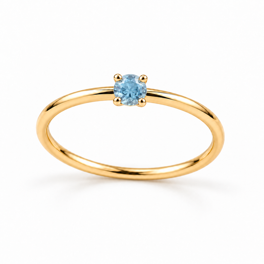 Hestia Birthstone Ring