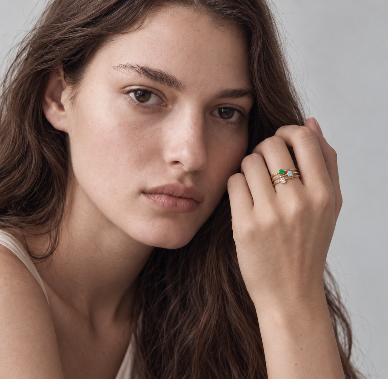 Hestia Birthstone Ring