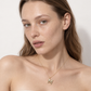 Initial letter pendant necklace