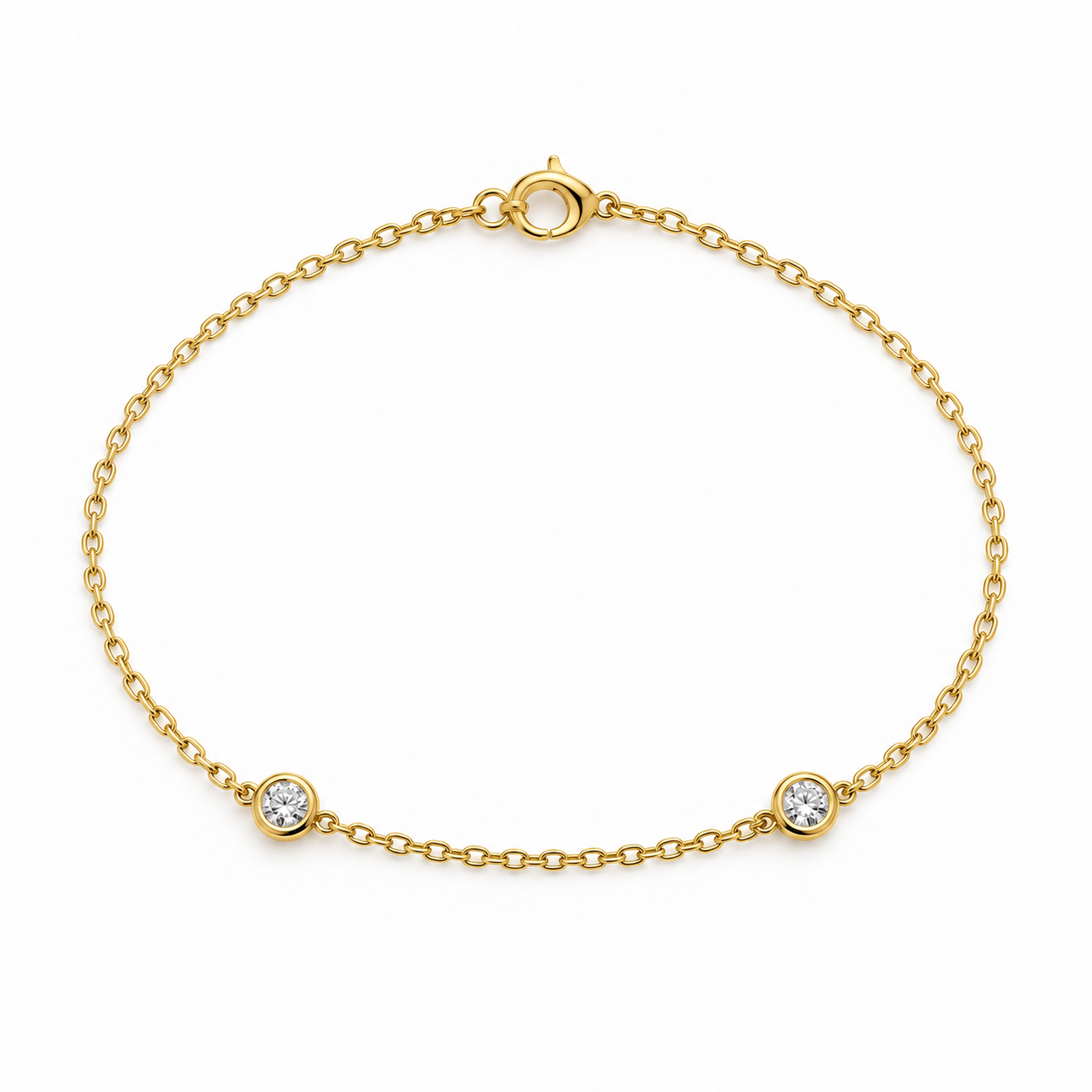 Deux Diamond Bracelet