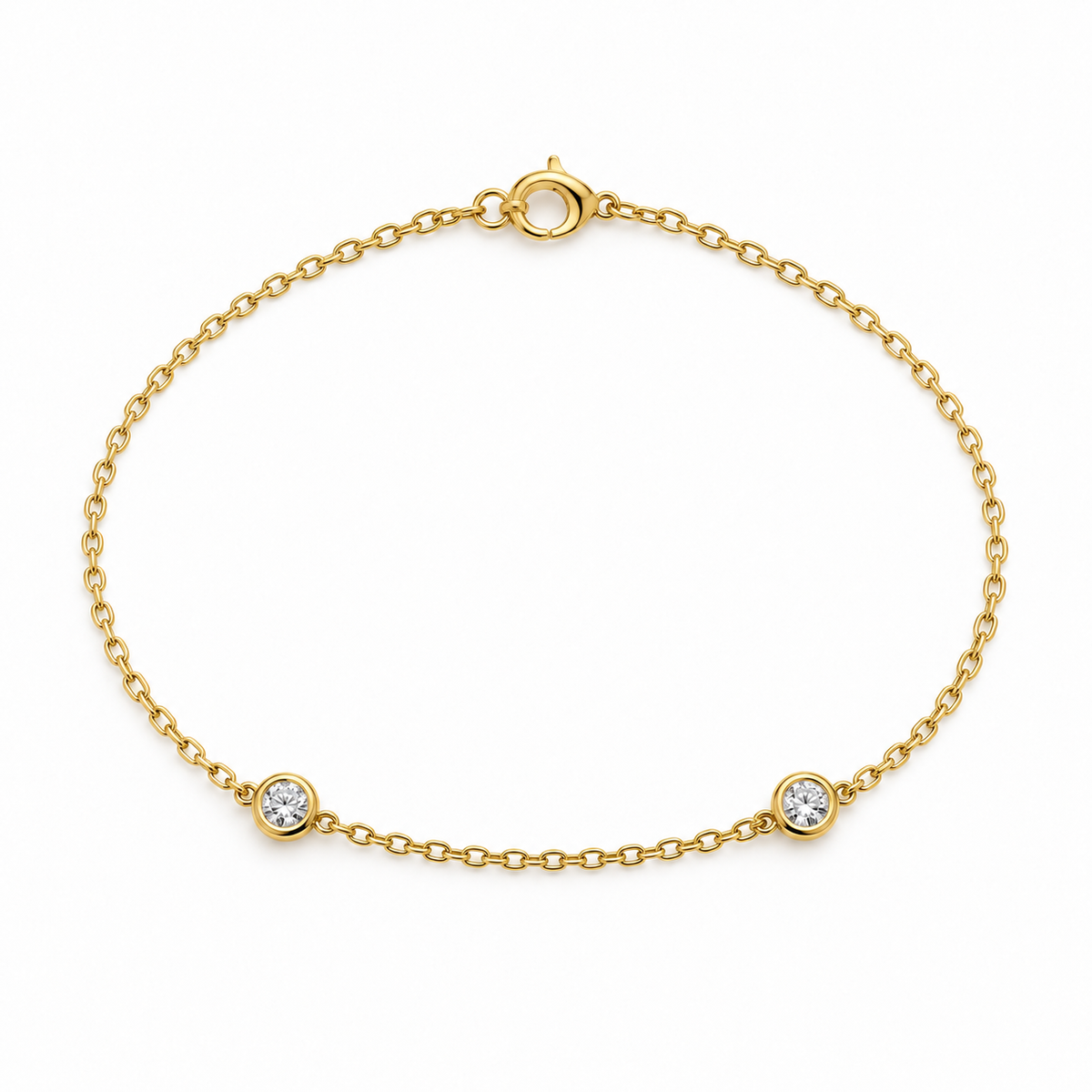Deux Diamond Bracelet