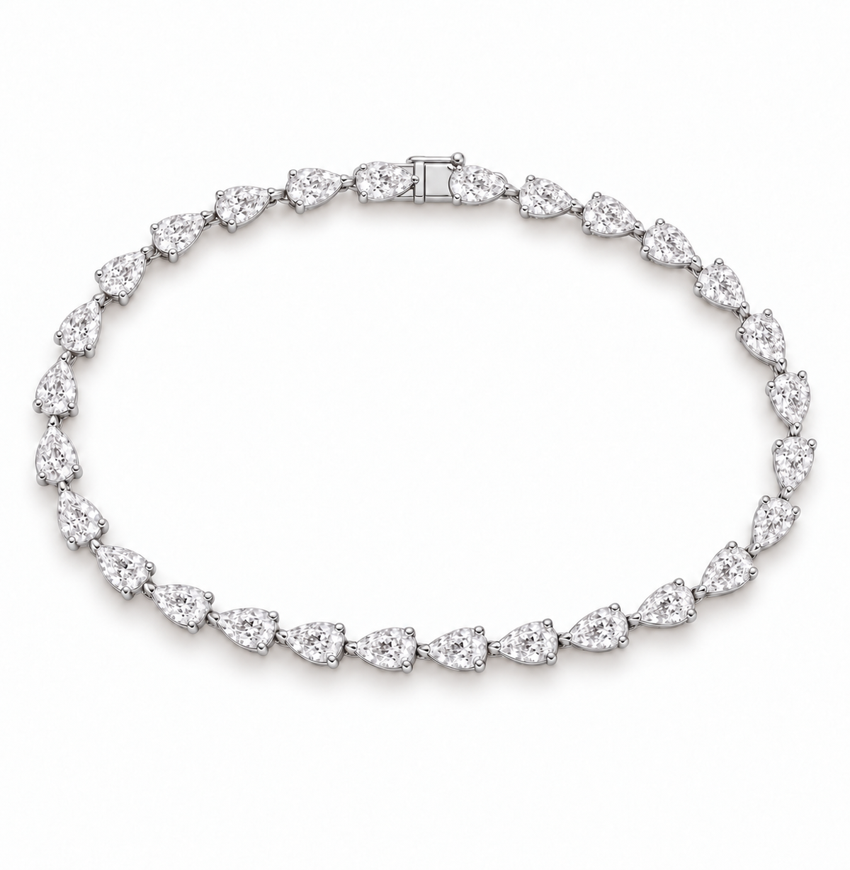 Naia Pear Diamond Bracelet
