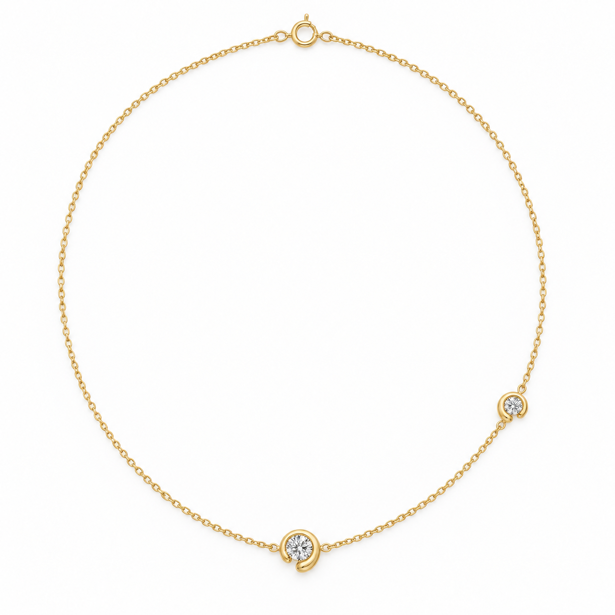 Marée Diamond Necklace