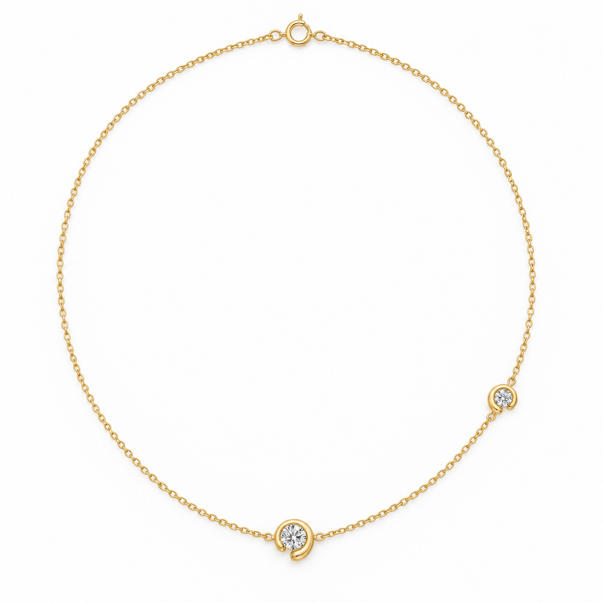 Marée Diamond Necklace