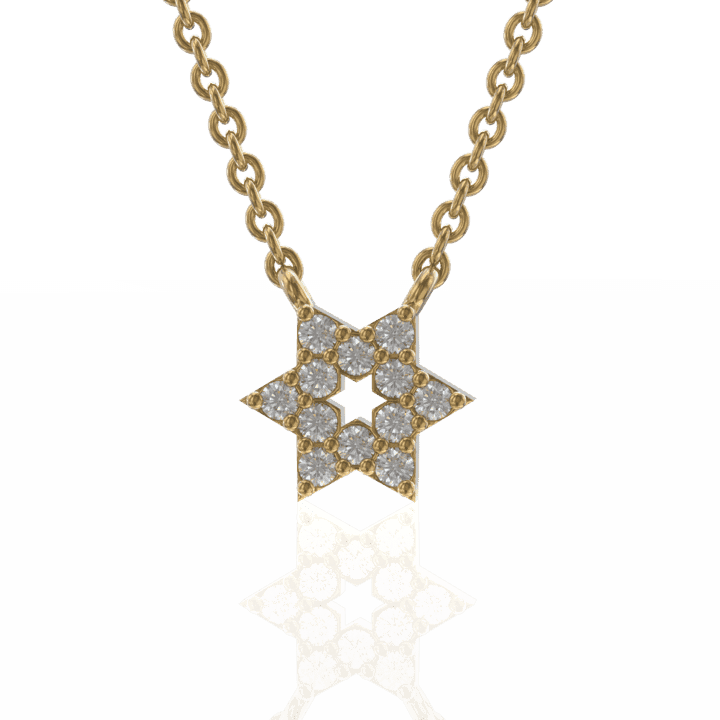 Star of David necklace
