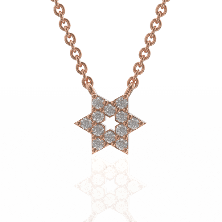Star of David necklace